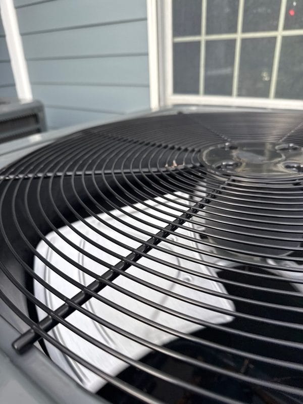 Clean ac unit after professional hvac maintenance