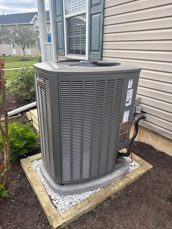 Lennox premium ac installation at bucks county home