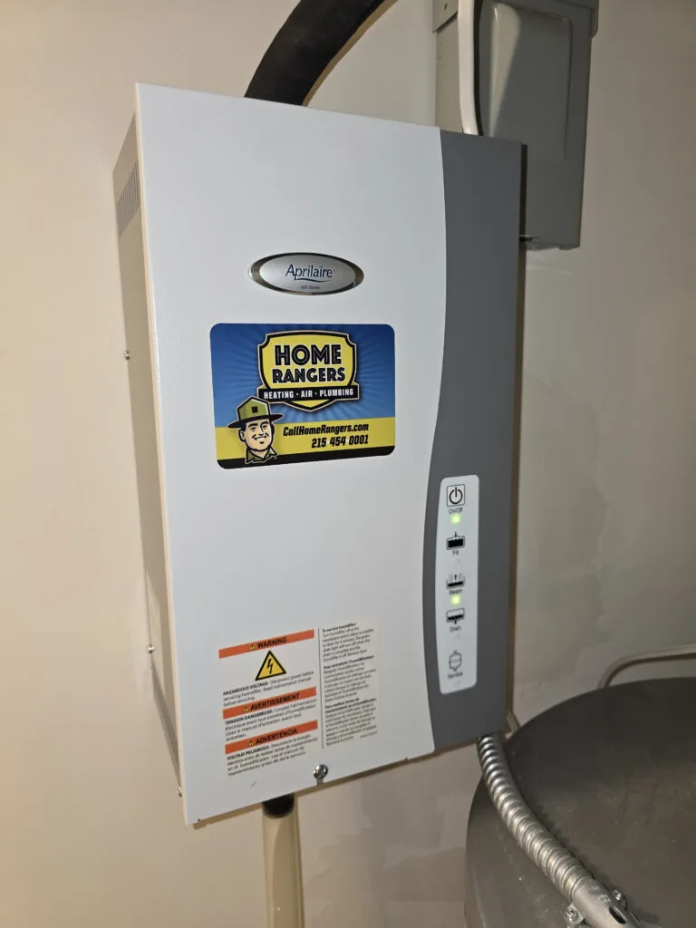 Humidifier related to iaq service