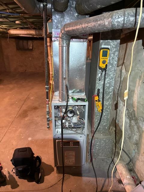 Just finished an hvac service. Second-floor supply was weak, and one bedroom had no airflow. Replaced the air filter and confirmed proper operation. The system is now distributing air evenly and effectively.