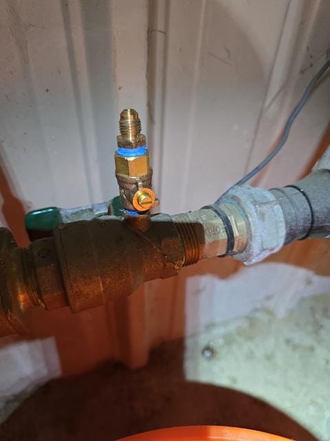 Backflow testing service completed in a commercial building in warrington, pa 18976. Tested and verified the device for proper function to keep drinking water safe and up to code. The system passed testing, and the customer is all set for the year.