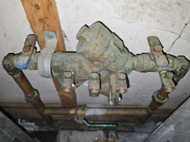 Responded to a backflow testing request in wyndmoor, pa 19038. Customer has a quarter-inch pipe and has had this service done in the past. During testing, we found violations with the backflow assembly, but the homeowner declined corrective repairs. Results documented per code requirements. Responded to a backflow testing request in wyndmoor, pa 19038. Customer has a quarter-inch pipe and has had this service done in the past. During testing, we found violations with the backflow assembly, but the homeowner declined corrective repairs. Results documented per code requirements.