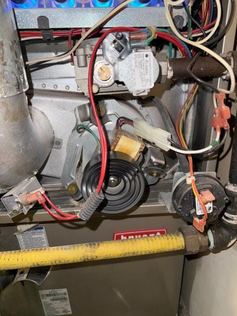 Performed a service call visit in newtown, pa 18940. Discovered a stuck inducer motor causing heating issues. Explained the problem to the homeowner and recommended replacing the inducer motor to restore efficiency and prevent further damage. Another neighbor in bucks county prepared for reliable winter comfort.