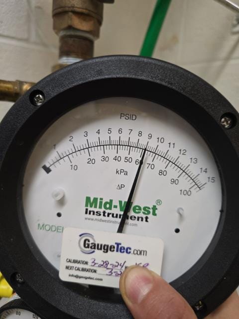Just completed a full repair on a 1″ watts backflow device in wyndmoor, pa 19038. Rebuilt both check valves and the relief valve, replacing gaskets, seals, o-rings, and springs. Then performed a secondary test to verify operation. The device passed and results were submitted to the water company.