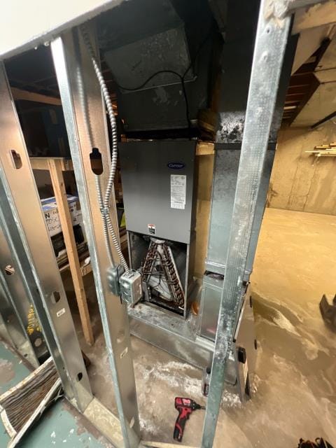 Replaced a damaged condensate line and installed an ez trap on a carrier electric system in the basement of a home in jamison, pa 18929. The homeowner reported water leaking for the first time, and we ensured proper drainage to prevent future issues.