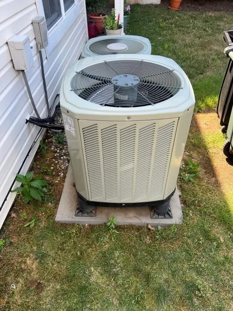 Just completed a visit on a rental property in southampton, pa 18966 after the tenant reported the ac system wasn’t turning on. As part of our comfort club membership service, we performed a full ac tune-up and installed a new heat pump thermostat. System is now running properly and ready to keep the home cool. Just completed a visit on a rental property in southampton, pa 18966 after the tenant reported the ac system wasn’t turning on. As part of our comfort club membership service, we performed a full ac tune-up and installed a new heat pump thermostat. System is now running properly and ready to keep the home cool.