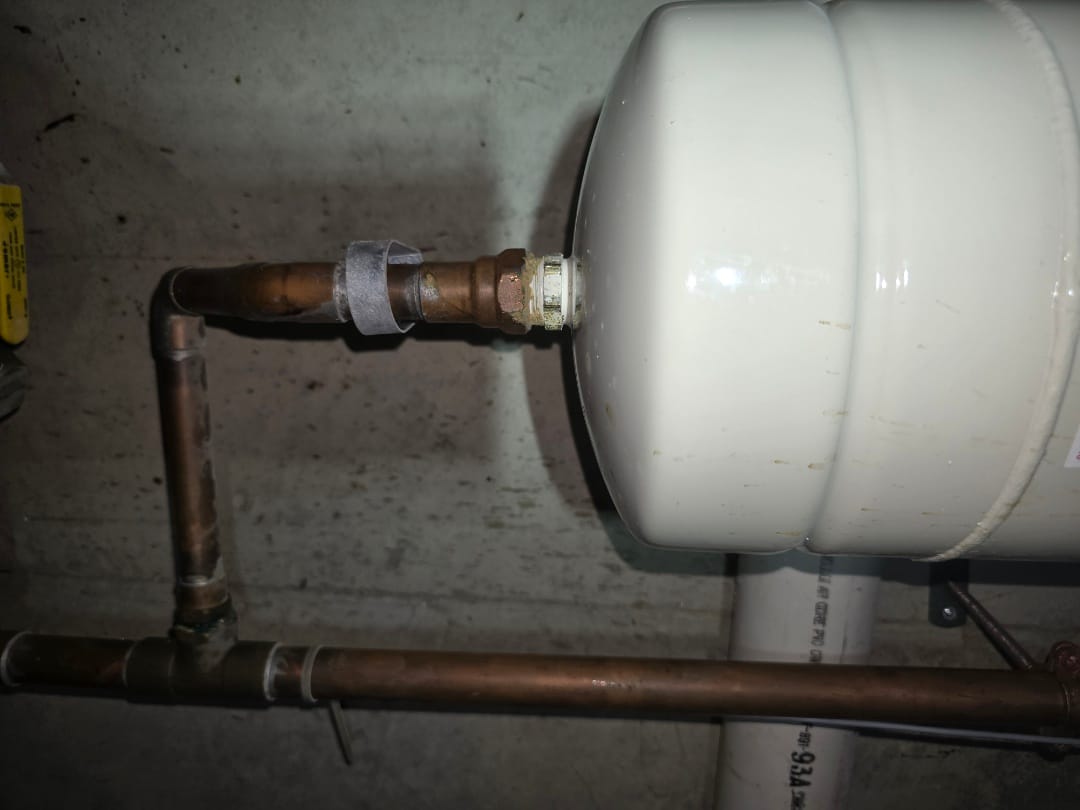 Performed certified backflow testing in king of prussia, pa. The backflow prevention device passed inspection, but a small leak was found at the pipe joints. We'll return to repair the leak and check the pressure in the expansion tank to ensure proper operation. Home rangers provides expert backflow testing, repair, and inspection in montgomery county.