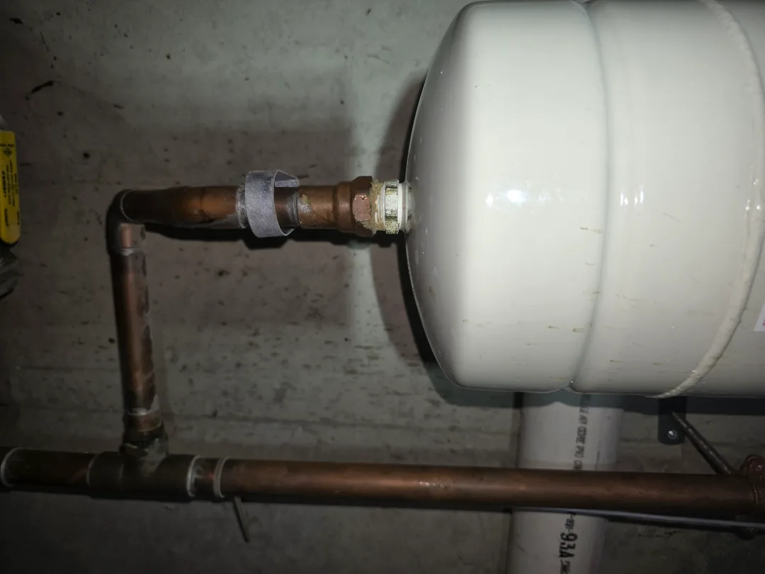 Performed certified backflow testing in king of prussia, pa. The backflow prevention device passed inspection, but a small leak was found at the pipe joints. We'll return to repair the leak and check the pressure in the expansion tank to ensure proper operation. Home rangers provides expert backflow testing, repair, and inspection in montgomery county.