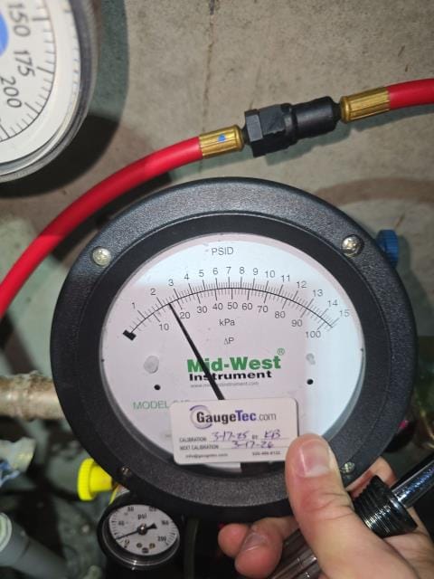 Completed a backflow prevention test for a new customer in king of prussia, pa 19406, ensuring her 1-inch domestic water line meets all safety and compliance standards. The system passed the test successfully, and we submitted all required paperwork to the local water company for official compliance. Another safe and code-compliant home in montgomery county this fall!