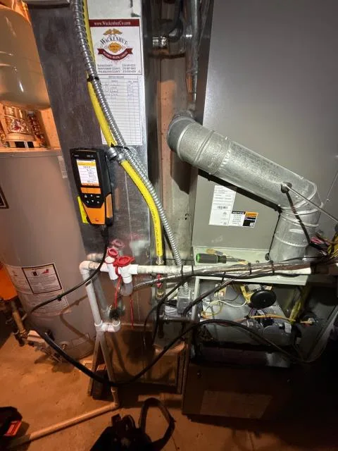Completed a heating tune-up and dryer modification visit for an existing customer after he upgraded to a new ventless electric dryer. During the visit, we safely capped and sealed the existing dryer vent to prevent air loss, moisture, and pests while keeping it reversible for future use, and properly capped the unused gas line in accordance with code. The system was inspected, tested, and left in safe working condition, giving the homeowner peace of mind and flexibility for future equipment changes.