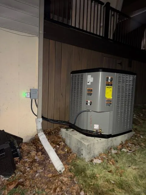 Installed a lennox elite dual-fuel system, featuring a 20. 0 seer2 heat pump and 98. 1% afue furnace. Replaced the entire system, added a communicating thermostat, and ensured optimal performance and quiet operation.
