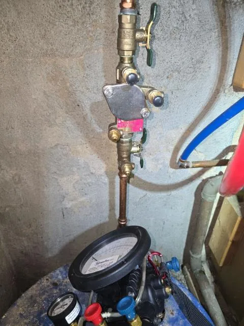 Conducted certified backflow preventer testing for a winery and catering facility. The device passed with no errors, ensuring compliance and water supply protection.