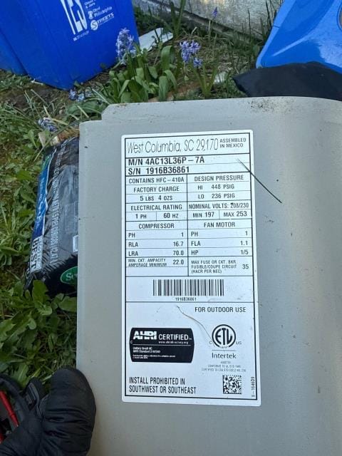 Diagnosed and fixed a 10-year-old ac system. Installed a leak sealer, motor start assist, and dual secondary voltage control. Recharged r-410a. Now cooling efficiently.