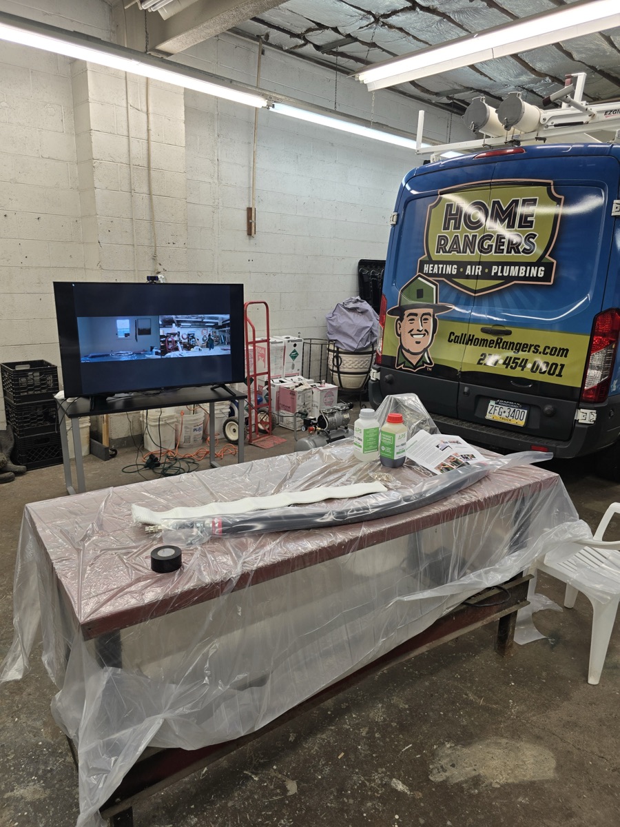 Trenchless sewer repair equipment and training