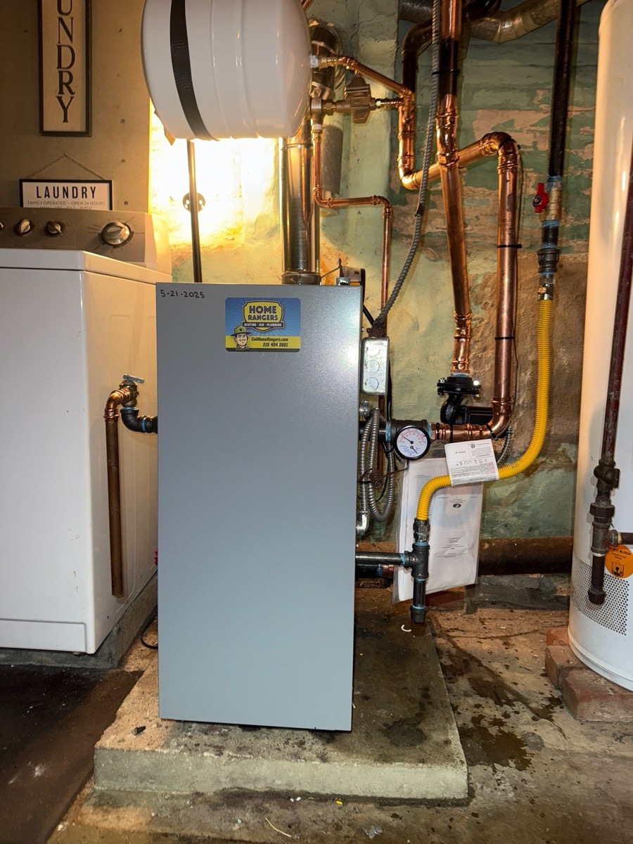 Boiler equipment and heating system service