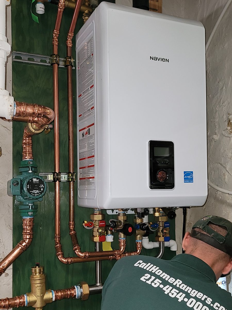 Water heater repair service visit